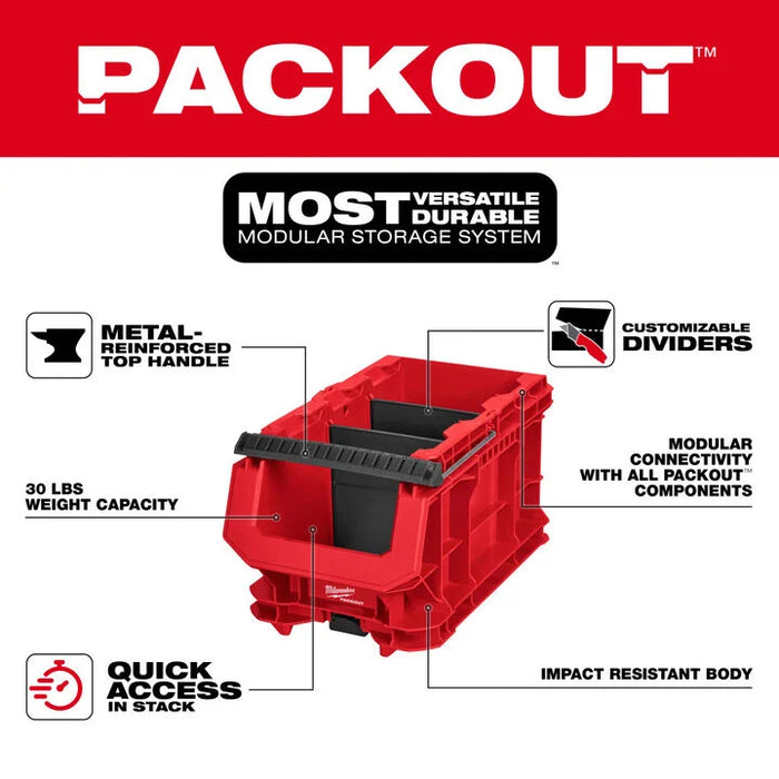 Milwaukee PACKOUT Compact Crate 48-22-8437