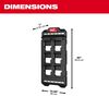 Milwaukee PACKOUT™ Compact Wall Plate, 48-22-8496