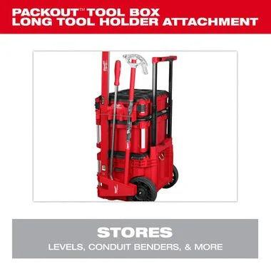 Milwaukee PACKOUT Tool Box Long Tool Holder Attachment 48-22-8607
