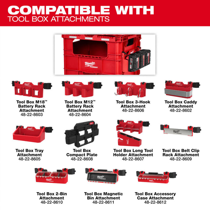 Milwaukee PACKOUT XL Crate  48-22-8439