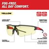 Safety Glasses - Yellow Fog-Free Lenses (Polybag), 48-73-2103