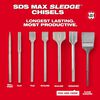 Milwaukee SDS-Max 2 in. x 12 in. Demolition Scraping Chisel, 48-62-4089