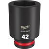 SHOCKWAVE™ Impact Duty 3/4" Drive 42MM Deep 6 Point Socket, 49-66-6417