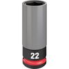 SHOCKWAVE™ Impact Duty 1/2 Drive 22MM Metric Lug Nut Wheel Socket, 49-66-7807