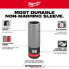 SHOCKWAVE™ Impact Duty 1/2 Drive 23MM Metric Lug Nut Wheel Socket, 49-66-7808