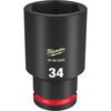 SHOCKWAVE™ Impact Duty 1/2" Drive 34MM Deep 6 Point Socket, 49-66-6295