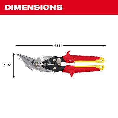Milwaukee Straight Cutting Offset Aviation Snips 48-22-4562