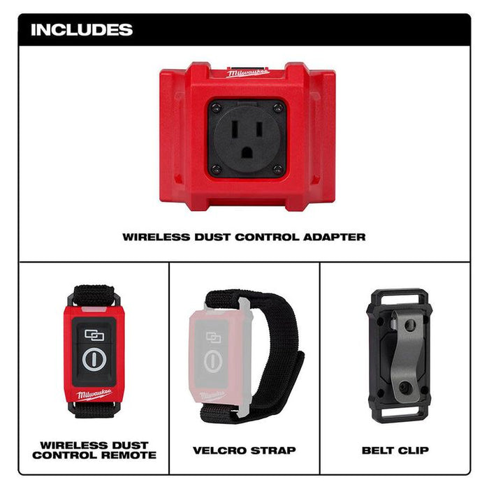 Wireless Dust Control Adapter & Remote Kit