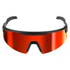 (6) WRAP AROUND - RED MIRROR CLAMSHELL, 48-73-2506