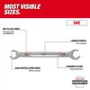 5pc Double End Flare Nut Wrench Set - SAE, 48-22-9470