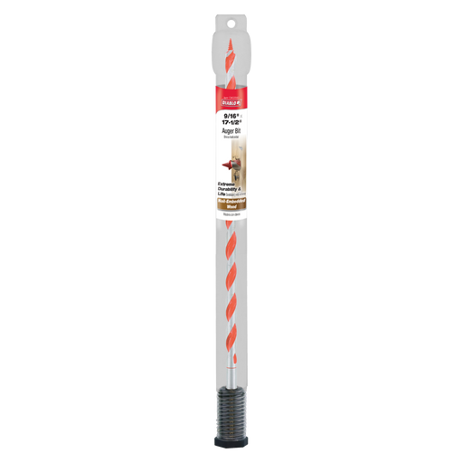Diablo DAG3040 9/16" x 17-1/2" Auger Bit for Wood & Nail-Embedded Wood - Package image