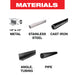 Diablo DS0908CF 9" 8TPI Steel Demon™ Carbide Teeth Reciprocating Saw Blade for Thick Metal - Materials image