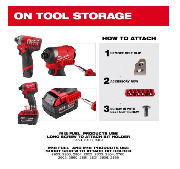 124PC SHOCKWAVE™ Impact Duty Driver Bit Auto Set, 48-32-4034