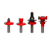 Freud 97-361 3 Piece Premier Adjustable Ogee Door Edge Router Bit Set - Main image