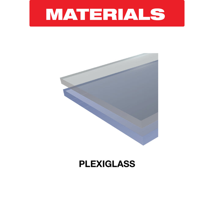 Diablo DJT102BF5 3-5/8" 13TPI Bi-Metal Jig Saw Blades for Plexiglass (5-pk) - Materials image
