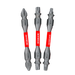 Diablo DDEV25-S3 3-Piece 2-1/2" Double-Ended Phillips, Square and Torx Drive Bit Set - Main image