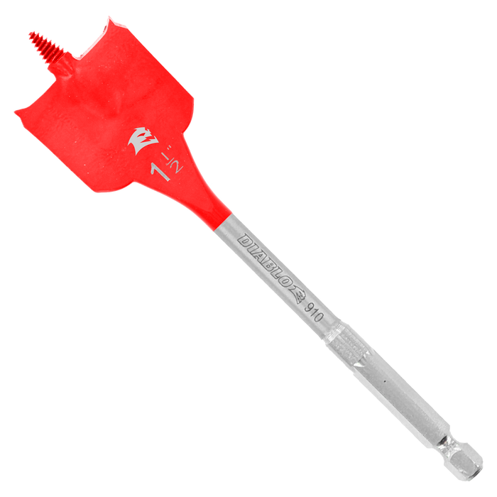 Diablo DSP2170-P2 1-1/2" x 6" Spade Bits for Wood (2-pk) - Main image