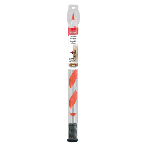 Diablo DAG3150 1-3/8" x 17-1/2" Auger Bit for Wood & Nail-Embedded Wood - Package image