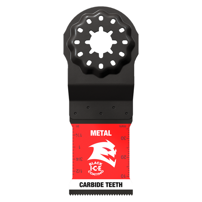 Diablo DOS125CF3 1-1/4" AMPED™ Steel Demon™ Starlock Carbide Teeth Oscillating Blades for Metal (3-pk) - Main image