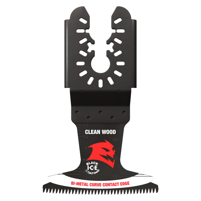 Diablo DOU250JBW10 2-1/2" Demo Demon™ Universal Fit Bi-Metal Oscillating Blades for Clean Wood (10-pk) - Main image