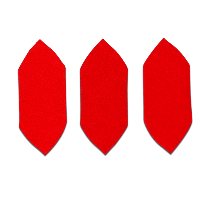 Diablo DCTTIPVGPH15G 3"x 1-1/8" Assorted Hook & Lock™ Fingertip Detail Sanding Sheets (15-pk) - Main image
