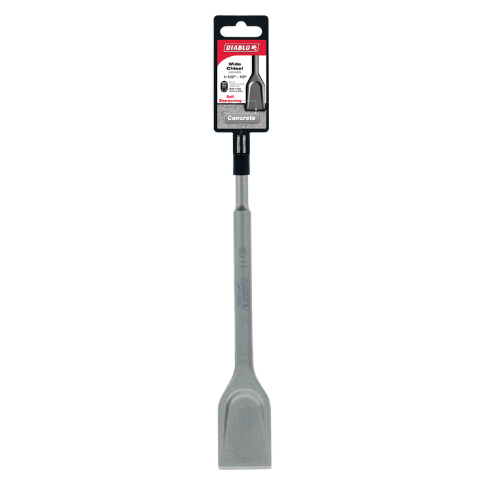 Diablo DMAPLCH2000 1 - 1/2" x 10" SDS-Plus Wide Chisel - Package image