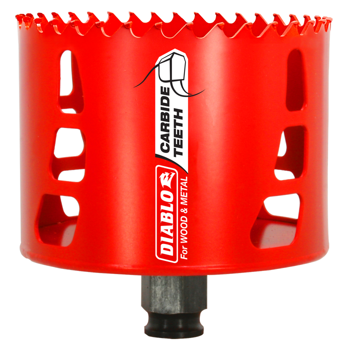 Diablo DHS3500CT 3-1/2" Carbide Teeth Hole Saw for Wood and Metal - Main image
