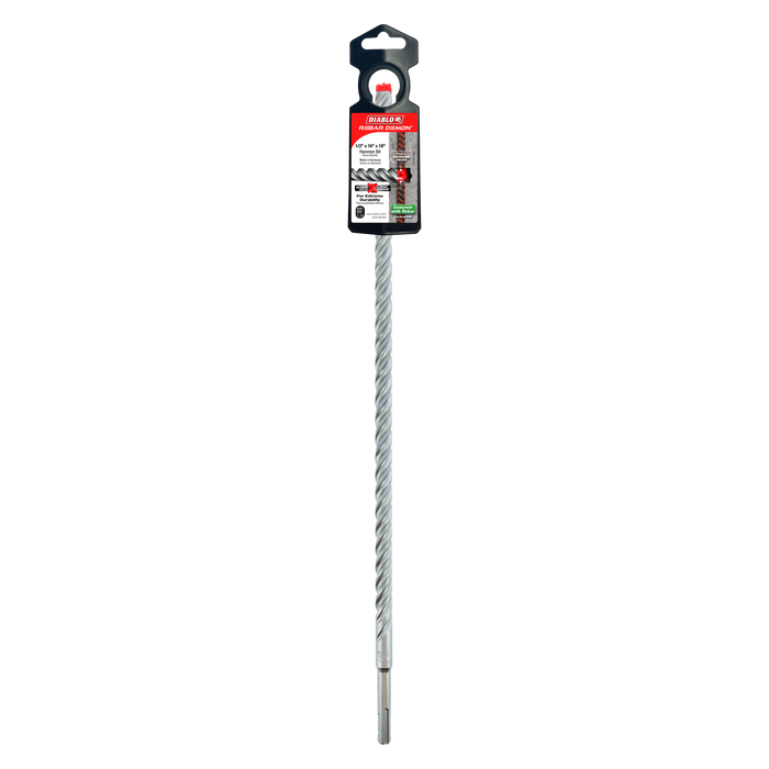Diablo DMAPL4200 1/2" x 16" x 18" Rebar Demon™ SDS-Plus 4-Cutter Full Carbide Head Hammer Drill Bit - Package image