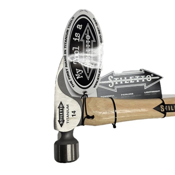 Stiletto  Ti14 Sm/Curv 18" Hickory Hdl TI14SC