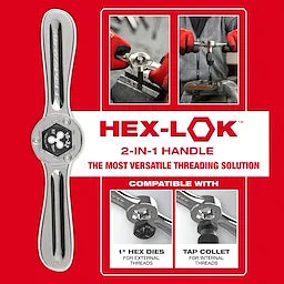 38PC SAE Tap & Die PACKOUT™ Set w/ Hex-LOK™ 2-in-1 Handle