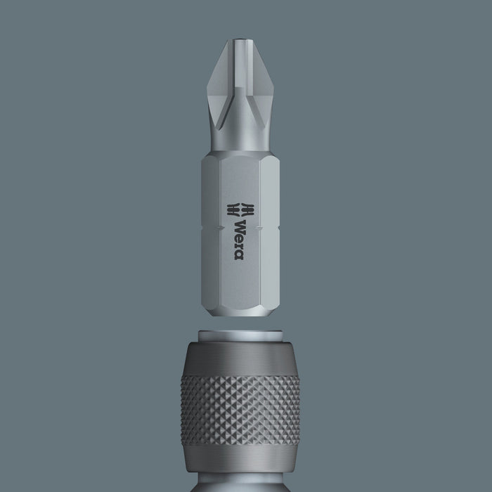 Wera 784 A 1/4" Adaptor with quick-release chuck, 1/4" x 30 mm 05042750001, view 2