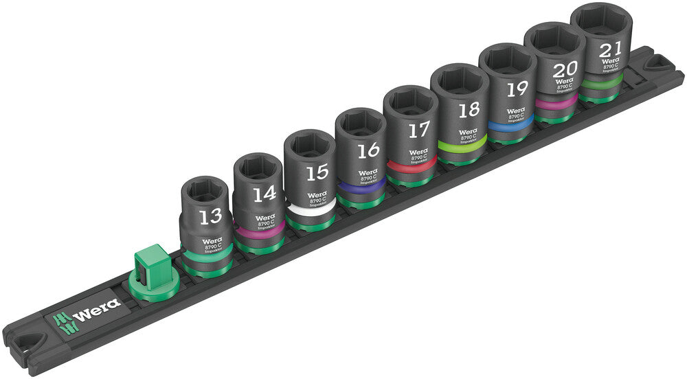 Magnetic socket rail C Impaktor 1 socket set, 1/2" drive