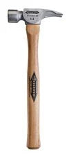 Stiletto 14 oz Titanium Smooth Face Hammer with 18 in. Straight Hickory Handle, TI14SS