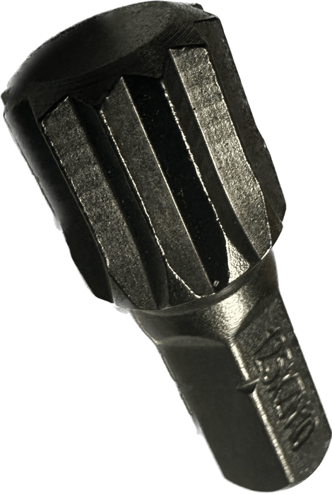 Vega Triple Square 8 Insert Bit x 1" Driver Bit 125XZN08 - 1/4 in-Hex Shank #015