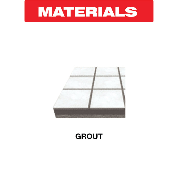 Diablo DOU20CGSP 3-1/2" 20-Grit Universal Fit Oscillating Sanding Plate - Materials image
