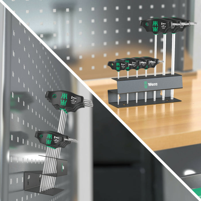 Wera 467/7 TORX® HF Set 2 Screwdriver set T-handle TORX® screwdrivers with holding function, 7 pieces 05023456001, view 10