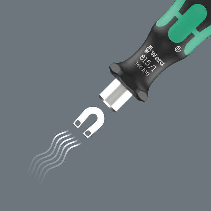 Wera 815/1 Bitholding screwdriver, 1/4", 1/4" x 78 mm 05145100001, view 2