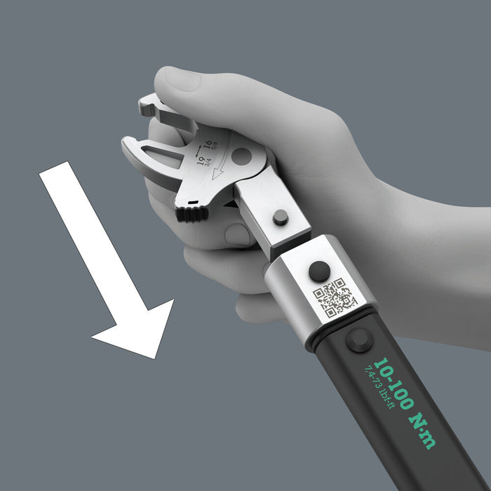 Wera 9530 Torque wrench set for heat pumps/air conditioning, 4 pieces 05136076001, view 4