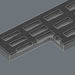 Wera 9728 Foam insert Zyklop B 3/8" Impaktor Deep socket set 1, 15 pieces 05150118001, view 2