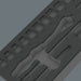 Wera 9821 Foam insert 8000 B Zyklop 3/8" ratchet set 1, empty, 172 x 30 x 392 mm 05137321001, view 3