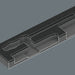 Wera 9850 Foam insert Kraftform Kompakt and Tool-Check PLUS set 1, empty, 172 x 30 x 392 mm 05137350001, view 2
