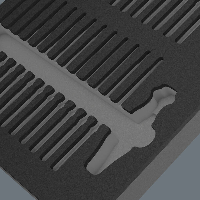 Wera 9851 Foam insert Kraftform Kompakt VDE set 1, empty, 344 x 30 x 392 mm 05137351001, view 3