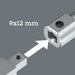 Wera 9998 X-Power actuation tool for insert tools, 9x12 mm, 9x12 x 400 mm 05003200001, view 2