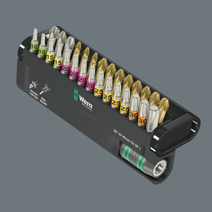 Wera Bit-Check 30 Wood TX HF 1 SB, 30 pieces 05057437001, view 6
