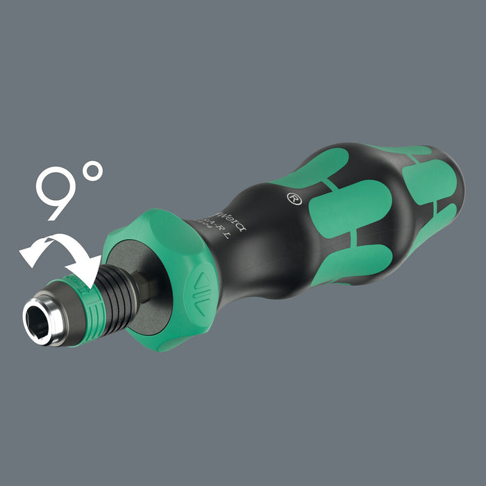 Wera 838 RA-R L Bitholding screwdriver with ratchet functionality, 1/4", 1/4" x 140 mm 05051494001, view 2