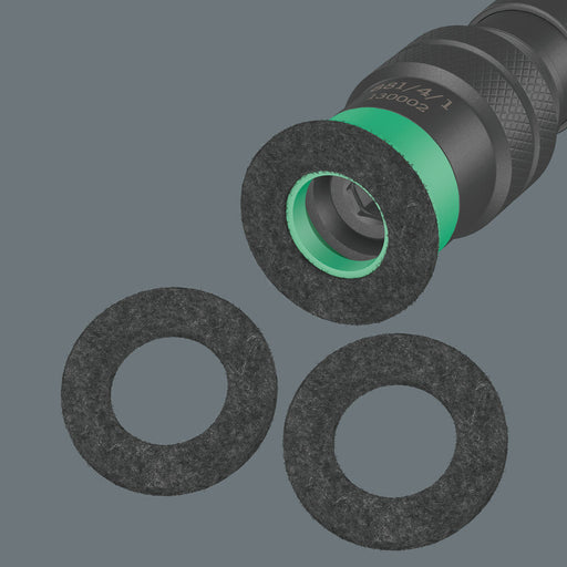 Wera 9200 Spare part kit felt rings for 881/4/1 bit holder, 5 pieces 05130003001, view 2