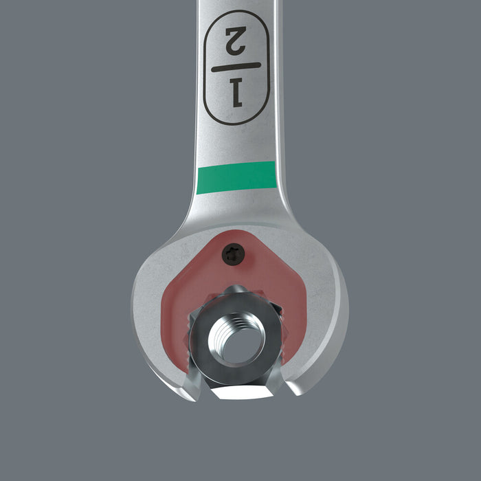 Wera 6007 Joker Ratcheting combination spanner SB, long design, imperial, 1/2" x 245 mm 05020364001, view 3