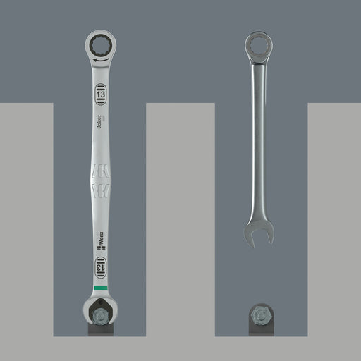 Wera 6007 Joker 5 Set 1 Ring ratchet spanner set, 5 pieces 05020380001, view 2
