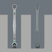 Wera 6007 Joker SB Ring ratchet spanner, long design, 15 x 265 mm 05020358001, view 3