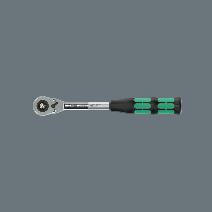 Wera 8006 C Zyklop Hybrid Ratchet with switch lever and 1/2" drive, 1/2" x 281 mm 05003780001, view 3